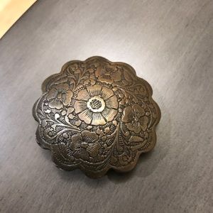 Floral Belt Buckle